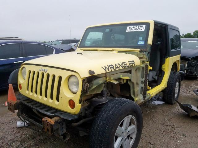 1J4FA24147L119114 - 2007 JEEP WRANGLER X  photo 2