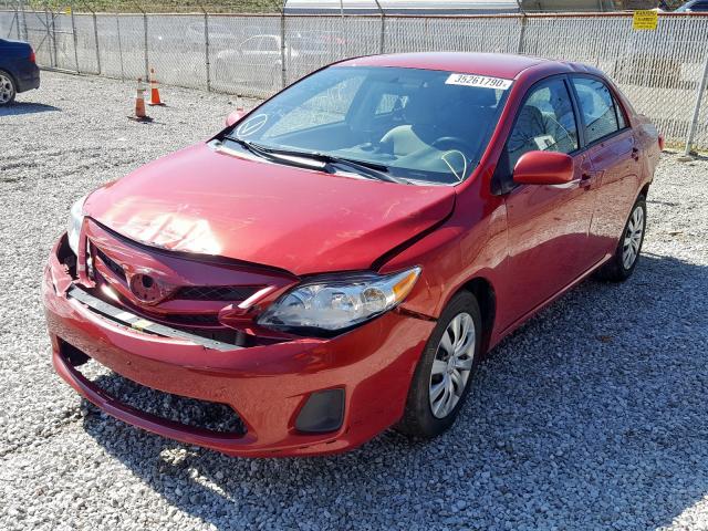 2T1BU4EE0CC778821 - 2012 TOYOTA COROLLA BASE  photo 2