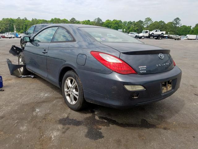 4T1CE30P98U763163 - 2008 TOYOTA CAMRY SOLARA SE  photo 3