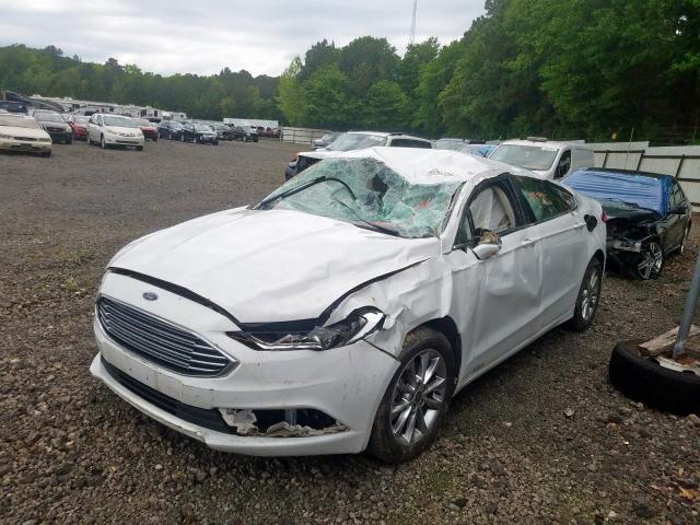 3FA6P0H74HR384227 - 2017 FORD FUSION SE  photo 2