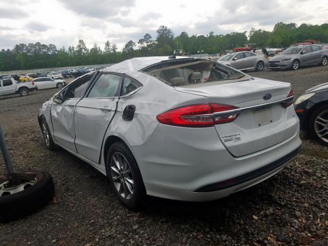 3FA6P0H74HR384227 - 2017 FORD FUSION SE  photo 3