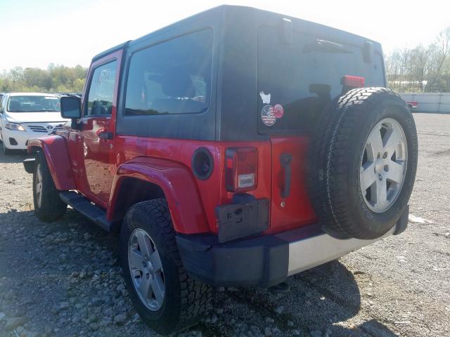 1J4AA5D11BL641364 - 2011 JEEP WRANGLER SAHARA  photo 3