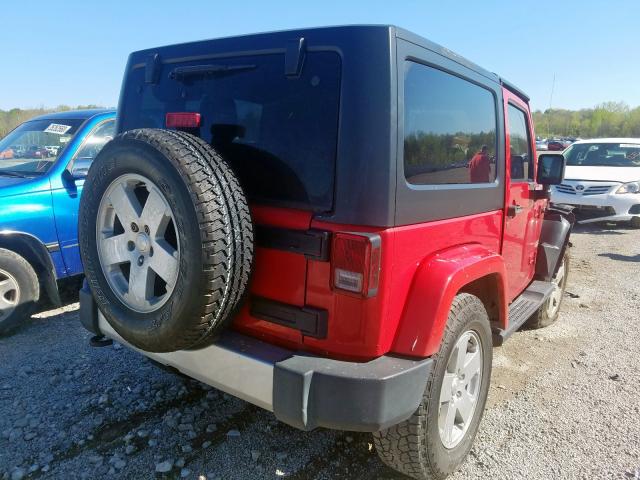 1J4AA5D11BL641364 - 2011 JEEP WRANGLER SAHARA  photo 4