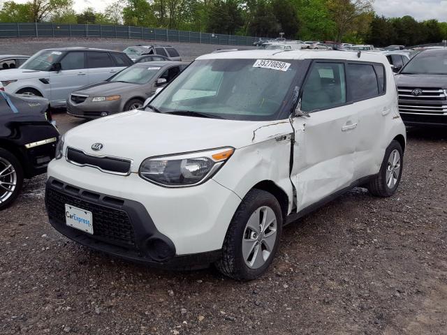 KNDJN2A22G7308662 - 2016 KIA SOUL  photo 2