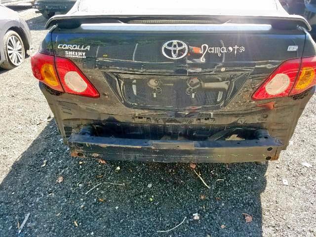 2T1BU4EE3AC304181 - 2010 TOYOTA COROLLA BASE  photo 9