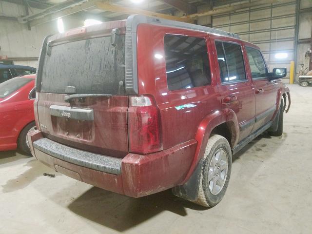 1J8HG48K17C661873 - 2007 JEEP COMMANDER  ფოტო 4