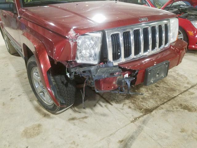 1J8HG48K17C661873 - 2007 JEEP COMMANDER  ფოტო 9