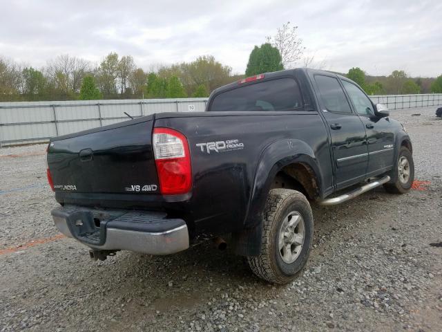 5TBDT44106S554401 - 2006 TOYOTA TUNDRA DOUBLE CAB SR5  photo 4