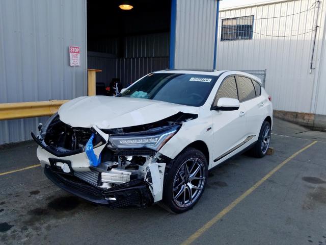 5J8TC2H67KL027546 - 2019 ACURA RDX  photo 2