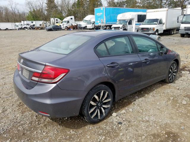 19XFB2F94FE215242 - 2015 HONDA CIVIC EXL  foto 4