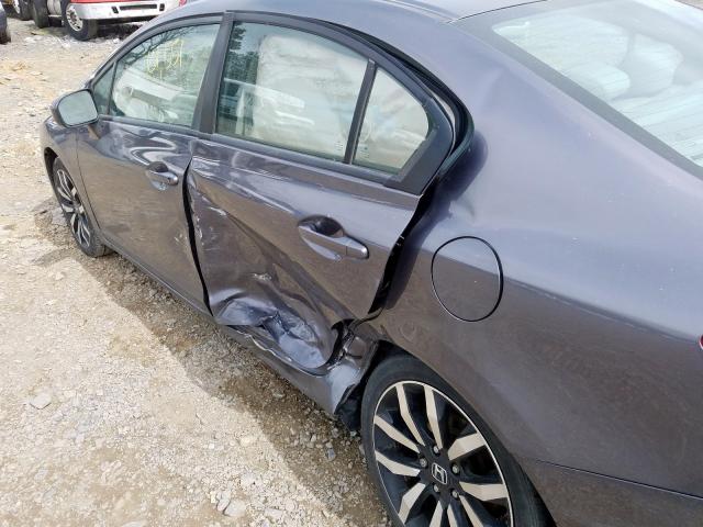 19XFB2F94FE215242 - 2015 HONDA CIVIC EXL  foto 9