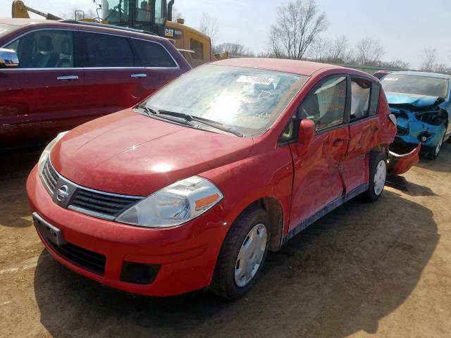 3N1BC13E78L462456 - 2008 NISSAN VERSA S  photo 2