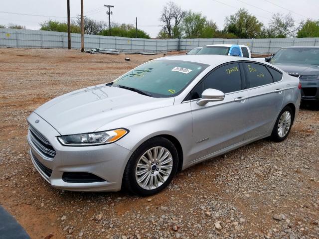 3FA6P0LU6GR405932 - 2016 FORD FUSION SE HYBRID  photo 2