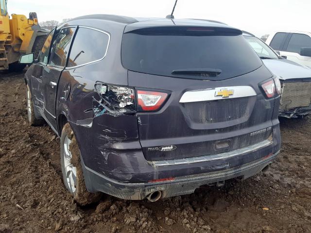 1GNKVJKD8FJ248202 - 2015 CHEVROLET TRAVERSE LTZ  photo 3