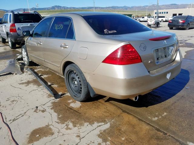 1HGCM66386A072302 - 2006 HONDA ACCORD LX  photo 3