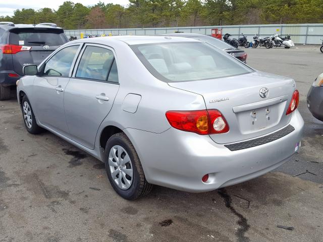 1NXBU4EE4AZ333543 - 2010 TOYOTA COROLLA BASE  photo 3