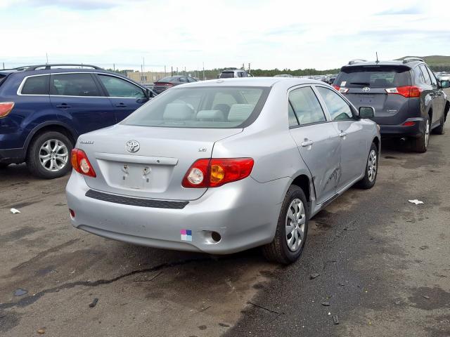 1NXBU4EE4AZ333543 - 2010 TOYOTA COROLLA BASE  photo 4