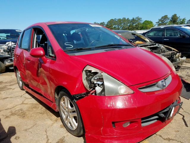 JHMGD38627S018834 - 2007 HONDA FIT S  photo 1