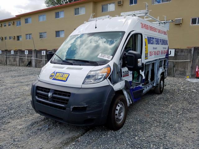 3C6TRVCG2JE129365 - 2018 RAM PROMASTER 2500 2500 HIGH  photo 2