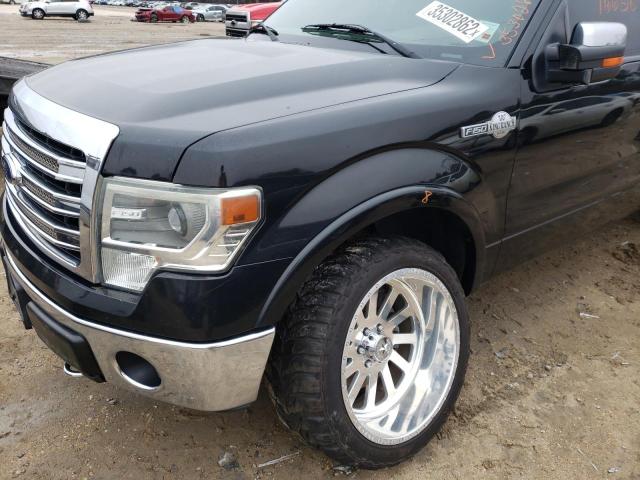 1FTFW1EF2DKF08251 - 2013 FORD F150 SUPER BLACK photo 9