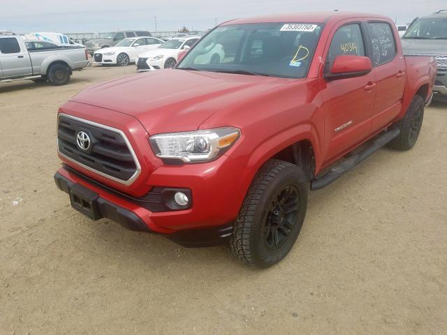 5TFCZ5AN2GX006216 - 2016 TOYOTA TACOMA DOUBLE CAB  photo 2