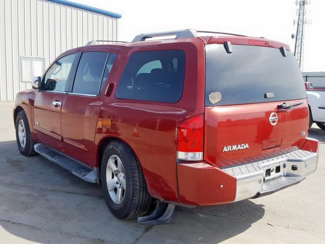 5N1AA08A56N701350 - 2006 NISSAN ARMADA SE  photo 3