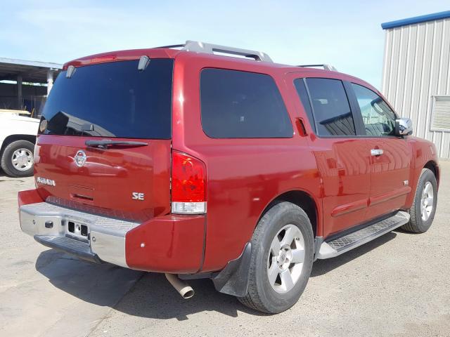 5N1AA08A56N701350 - 2006 NISSAN ARMADA SE  photo 4