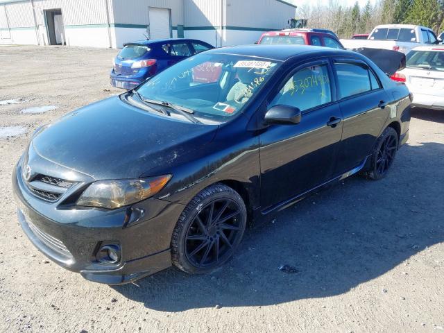 2T1BU4EE5BC700274 - 2011 TOYOTA COROLLA BASE  photo 2