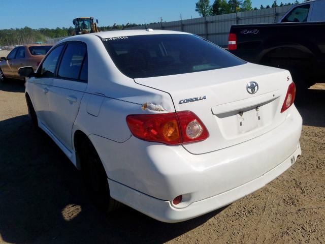 1NXBU40E49Z103388 - 2009 TOYOTA COROLLA BASE  照片 3