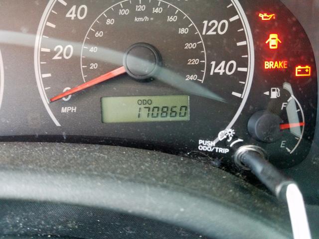 1NXBU40E49Z103388 - 2009 TOYOTA COROLLA BASE  照片 8