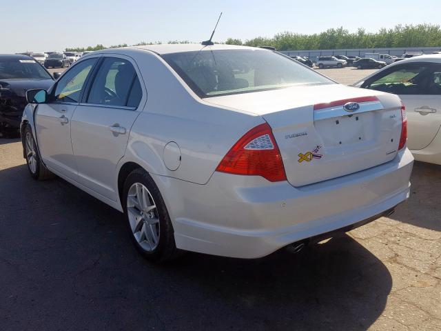 3FAHP0JG6CR302316 - 2012 FORD FUSION SEL  photo 3