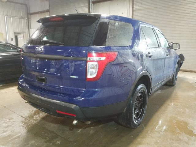 1FM5K8AR7DGC63252 - 2013 FORD EXPLORER POLICE INTERCEPTOR  photo 4