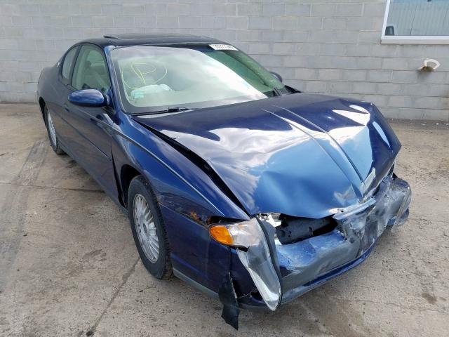 2G1WW15E929193737 - 2002 CHEVROLET MONTE CARLO LS  照片 1