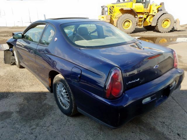 2G1WW15E929193737 - 2002 CHEVROLET MONTE CARLO LS  照片 3