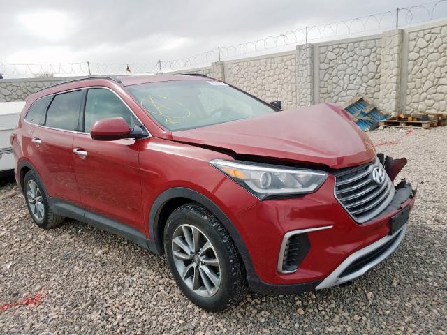 KM8SM4HF4HU204801 - 2017 HYUNDAI SANTA FE SE  photo 1