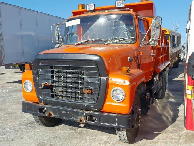 N70FVAJ7109 - 1978 FORD DUMP TRUCK  photo 2