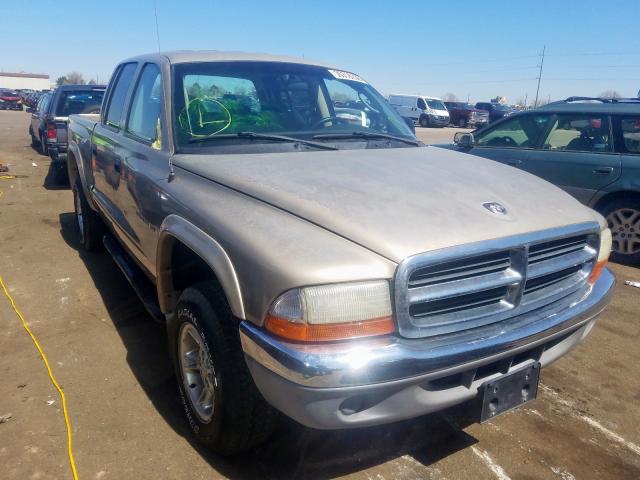 1B7HG2AN21S325775 - 2001 DODGE DAKOTA QUAD  photo 1