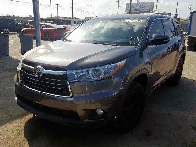 5TDZKRFHXFS079895 - 2015 TOYOTA HIGHLANDER LE  photo 2