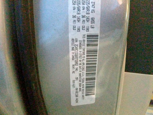 2C4RC1GG6KR732052 - 2019 CHRYSLER PACIFICA LIMITED  photo 10