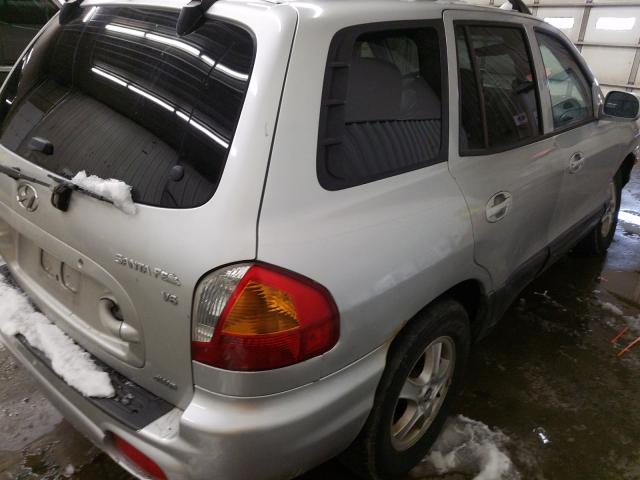 KM8SC73D84U620418 - 2004 HYUNDAI SANTA FE GLS  photo 4