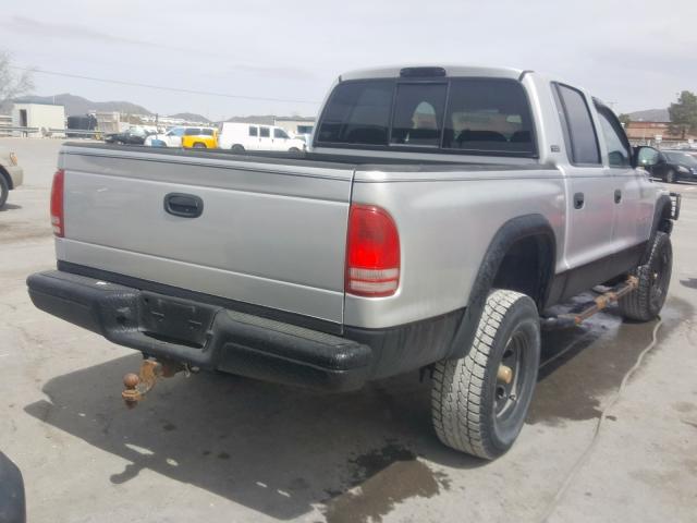 1B7GG2AXX1S169532 - 2001 DODGE DAKOTA QUAD  photo 4