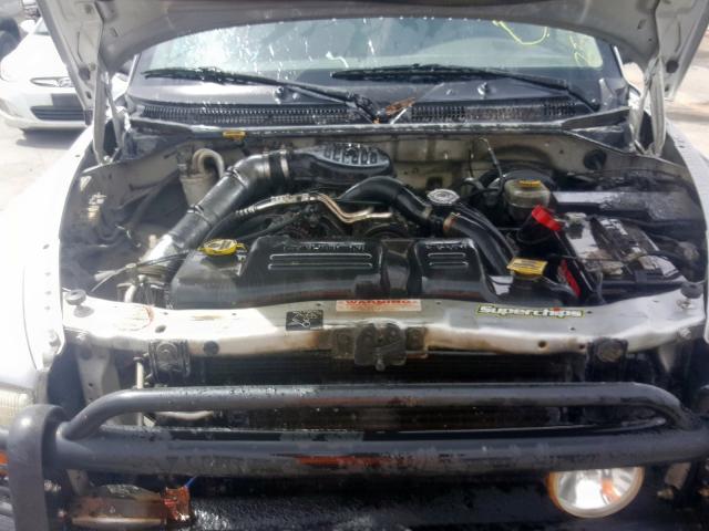 1B7GG2AXX1S169532 - 2001 DODGE DAKOTA QUAD  photo 7