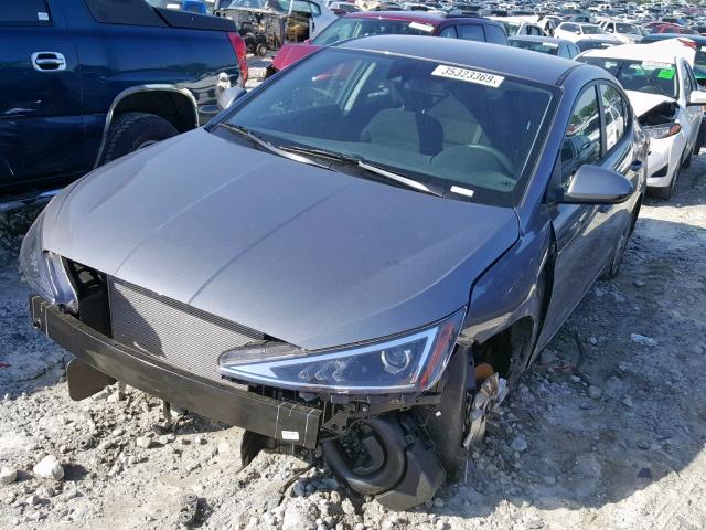 KMHD84LF4KU863778 - 2019 HYUNDAI ELANTRA SEL  photo 2