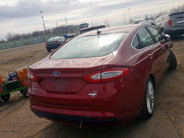 1FA6P0HD8G5127689 - 2016 FORD FUSION SE  photo 4