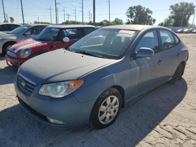 KMHDU46D37U262388 - 2007 HYUNDAI ELANTRA GLS BLUE photo 2