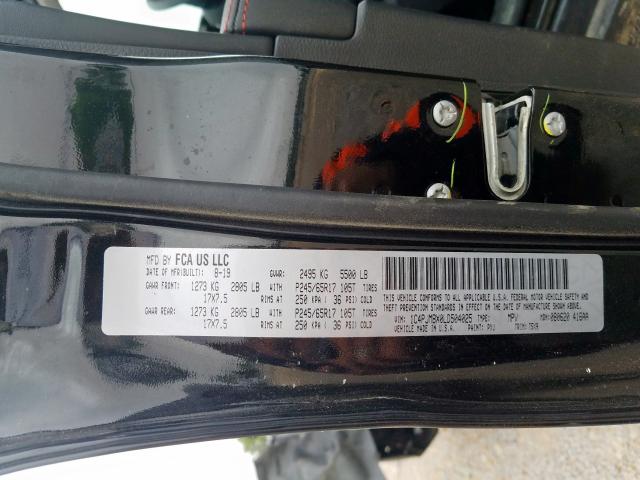 1C4PJMBX0LD504025 - 2020 JEEP CHEROKEE TRAILHAWK  照片 10