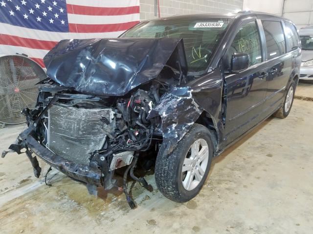 2C4RDGDG0DR719515 - 2013 DODGE GRAND CARAVAN CREW  photo 2