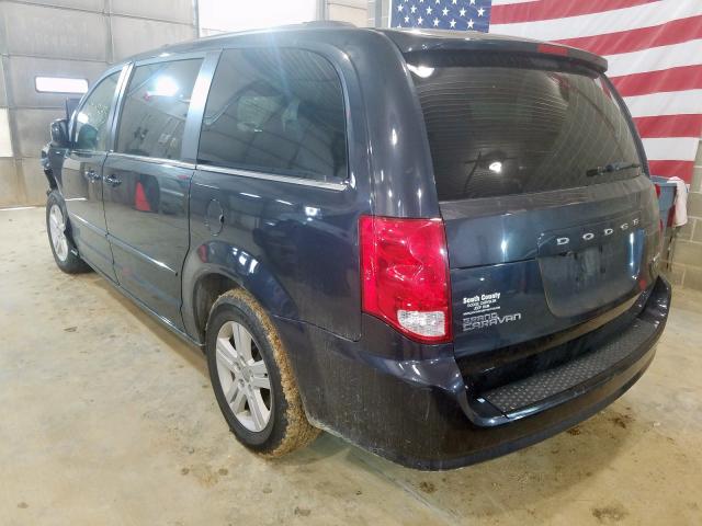 2C4RDGDG0DR719515 - 2013 DODGE GRAND CARAVAN CREW  photo 3