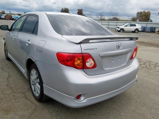 2T1BU4EE4AC353549 - 2010 TOYOTA COROLLA BASE  photo 3