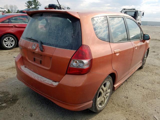 JHMGD38677S043857 - 2007 HONDA FIT S  照片 4